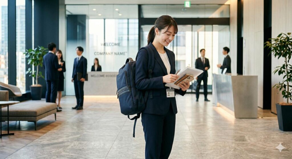 入社式にリュック？！当日に押さえておきたいマナーと持ち物